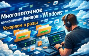 мультипоточное копирование windows