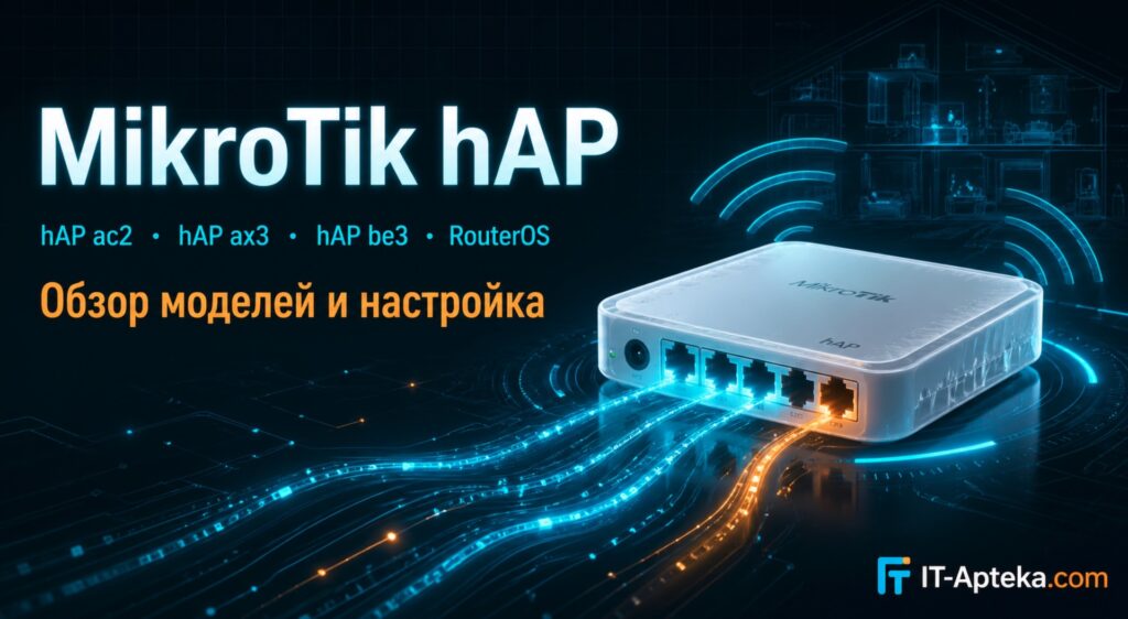 MikroTik hAP: обзор всех моделей, характеристики и настройка роутера