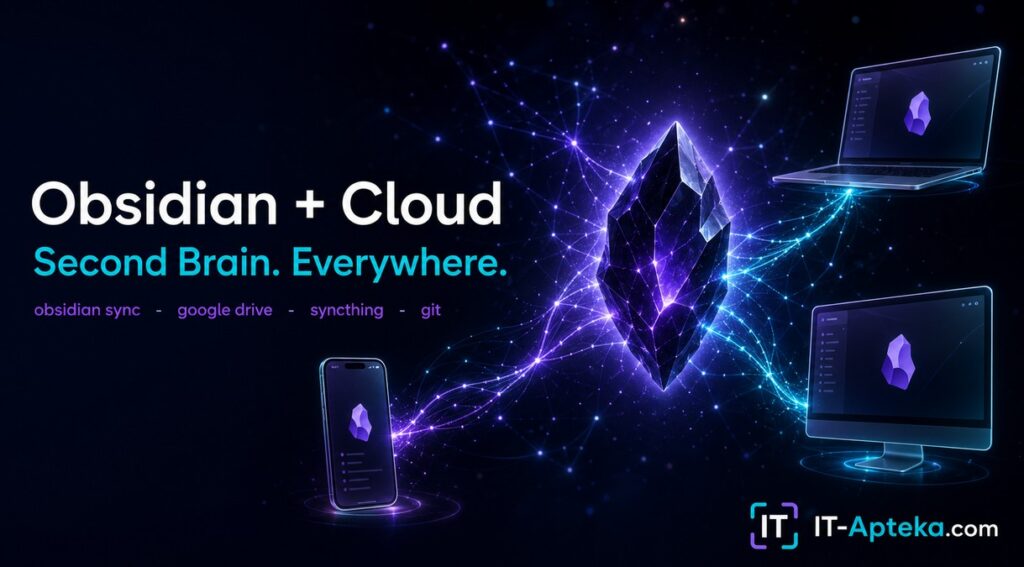 Obsidian Cloud Sync: как настроить синхронизацию vault