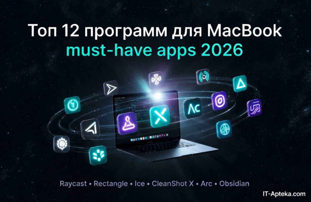 Лучшие программы для MacBook 2026 — топ 12 must-have