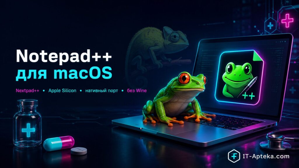 Notepad++ для macOS вышел в апреле 2026