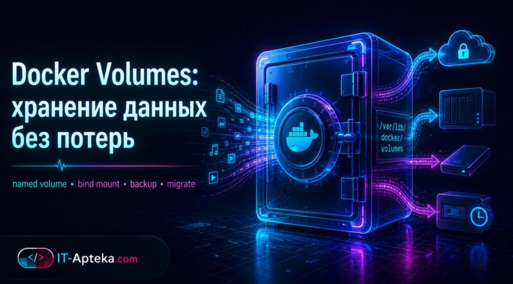 docker volumes хранение данных