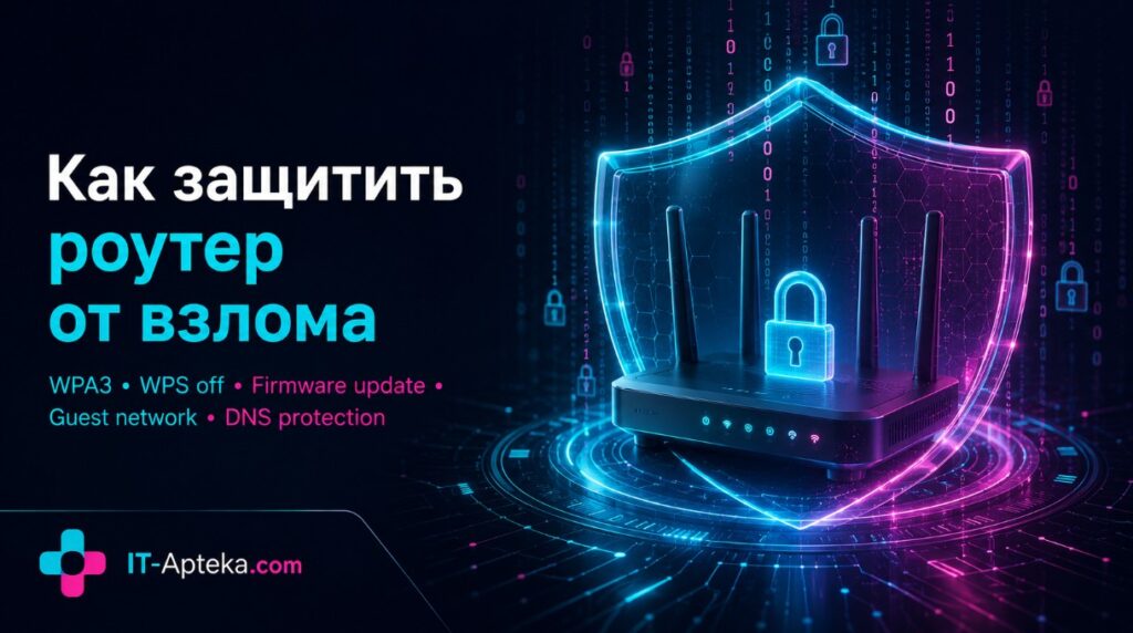 как защитить домашний роутер от взлома