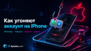 как защитить аккаунт WhatsApp и Telegram на iPhone