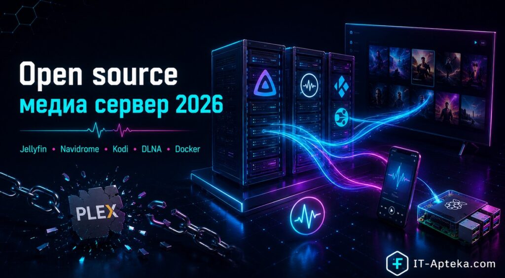 open source медиа сервер