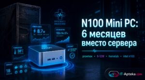 мини-ПК на N100 вместо сервера