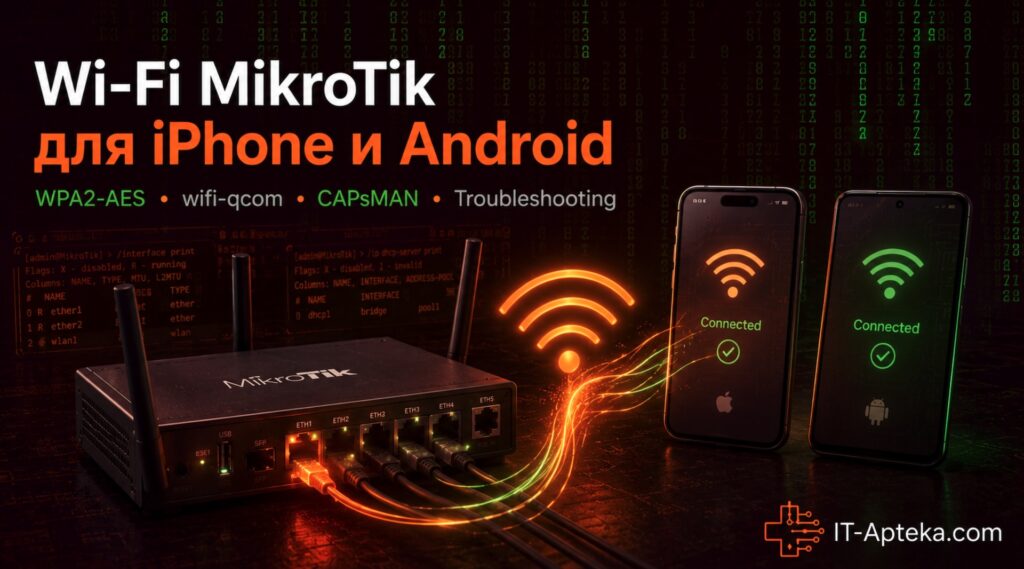 Wi-Fi MikroTik для iPhone и Android
