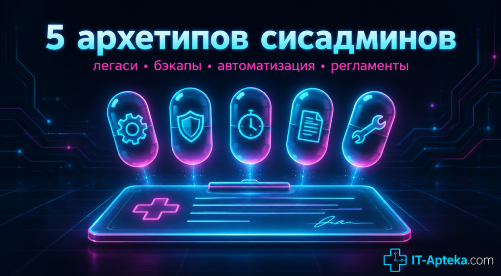Архетипы сисадминов: во что они обходятся компании