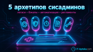 Архетипы сисадминов: во что они обходятся компании