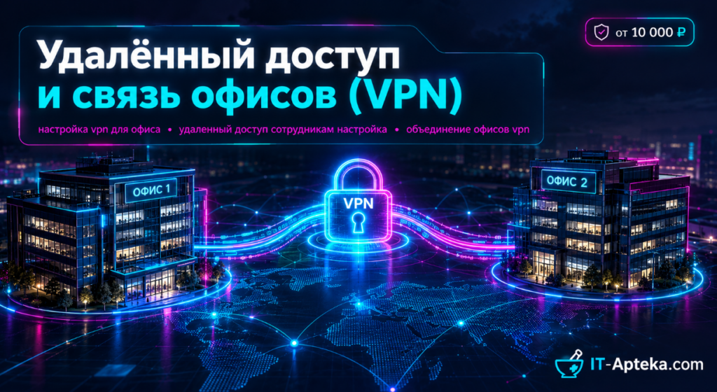 настройка vpn для офиса