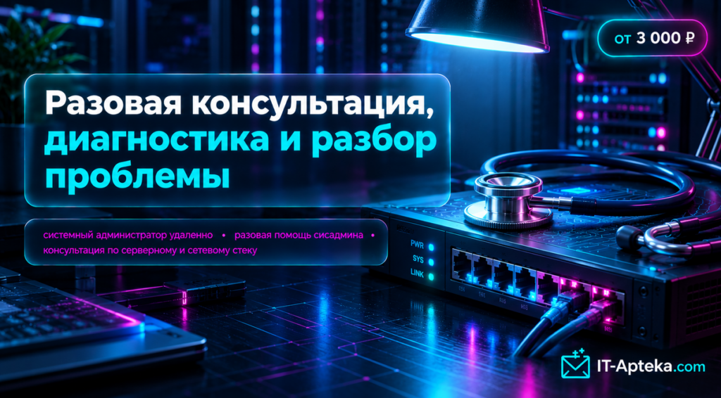 системный администратор удаленно