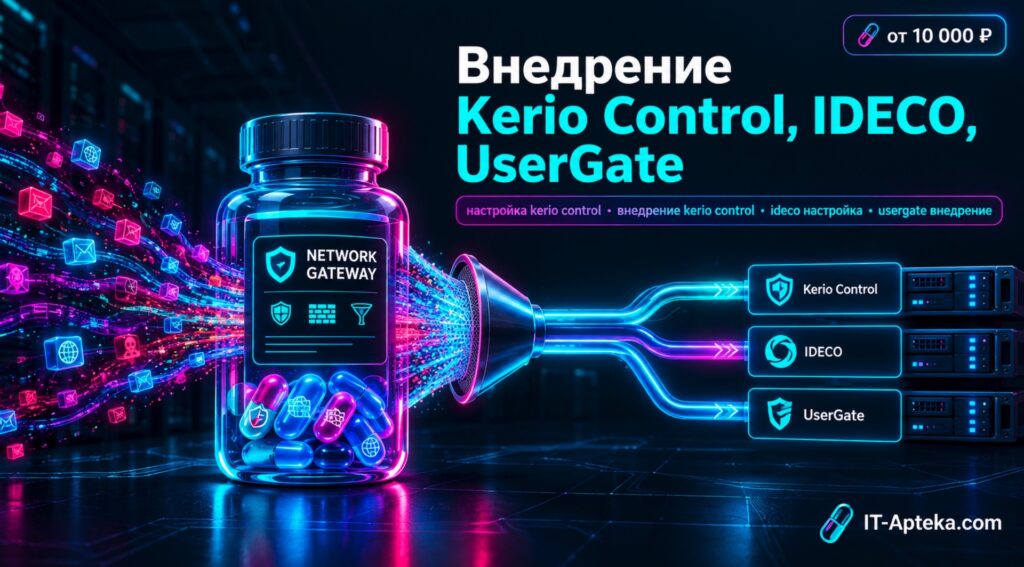 Настройка Kerio Control: внедрение UTM под ключ