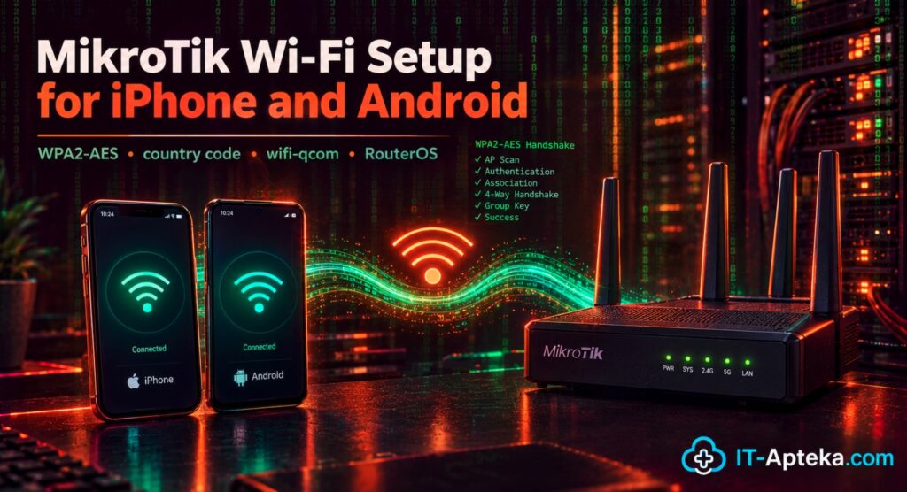 MikroTik Wi-Fi Setup for iPhone and Android